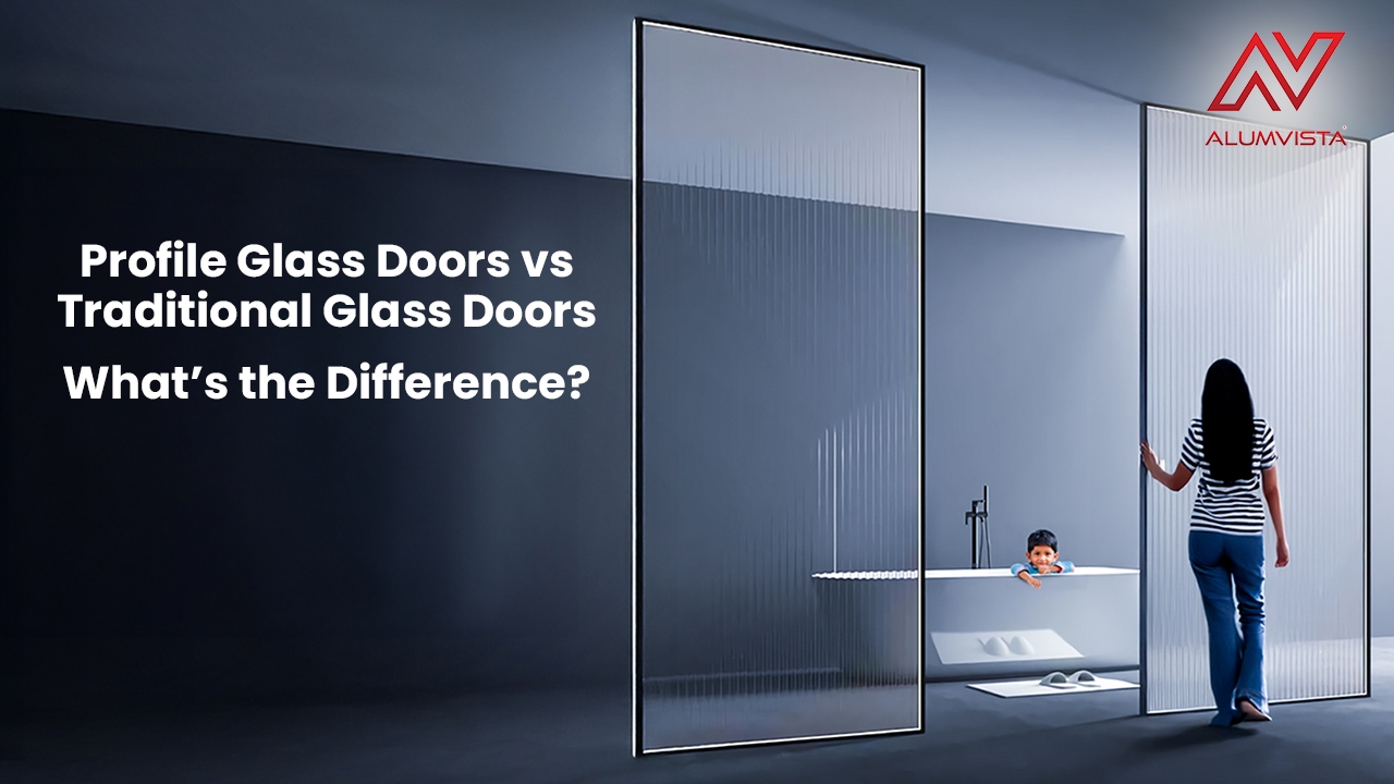 Profile Glass Doors vs Traditional Glass Doors: What’s the Difference?